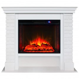 Каминокомплект RealFlame Brixton 25.5 WT с очагом Sparta 25.5