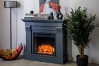 Каминокомплект Royal Flame Monaco (Разборный) с очагом Vision 23 EF LED FX серый графит