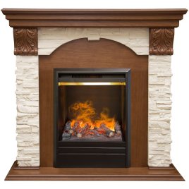 Каминокомплект RealFlame Dublin LUX STD/EUG AO с очагом 3D Olympic