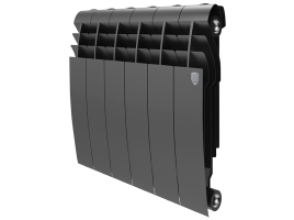 Биметаллический радиатор отопления Royal Thermo BiLiner 350 4 секции Noire Sable