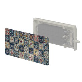 Настенный дизайн-конвектор Varmann Glasskon GLK V W O 115.450.1020 вертикальный