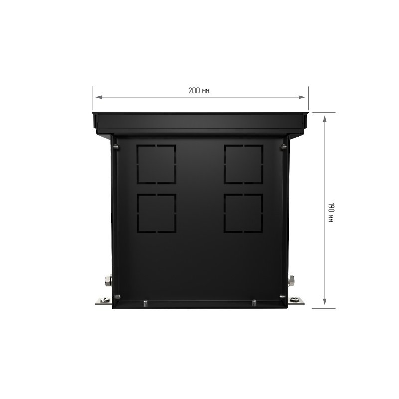 Внутрипольный конвектор Royal Thermo Atrium 190/200/900-DG-U-BL