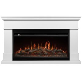 Каминокомплект Royal Thermo Aurora RTFP/P-AR40LS + портал Firelight California 42/40/36 белый