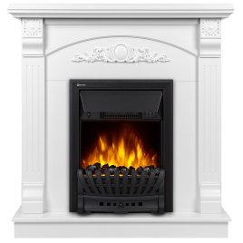 Каминокомплект Firelight Barocco Classic с очагом Electrolux EFP/P-1020LS белый