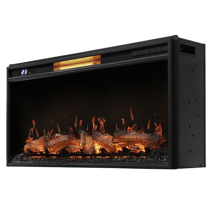 Каминокомплект Royal Thermo Aurora RTFP/P-AR40LS + портал Firelight Lindos 42/40/36 графит