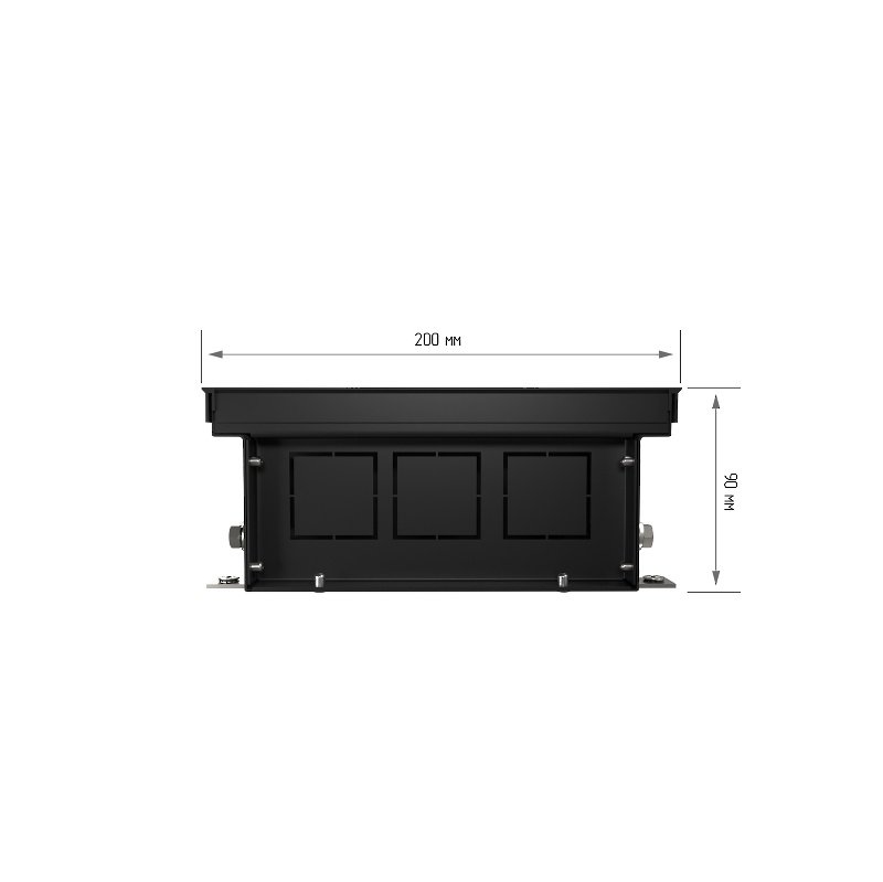 Внутрипольный конвектор Royal Thermo Atrium 90/200/1500-DG-U-AU