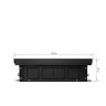 Внутрипольный конвектор Royal Thermo Atrium 75/250/1500-DG-U-BL