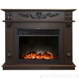 Каминокомплект RealFlame Philadelphia 25,5/26 DN с очагом MoonBlaze LUX Black