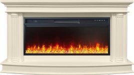 Каминокомплект Royal Flame Rome с очагом Vision 42 LED слоновая кость