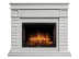 Каминокомплект Firelight Bricks 25 с очагом Electrolux EFP/P-2520LS камень белый/белая эмаль